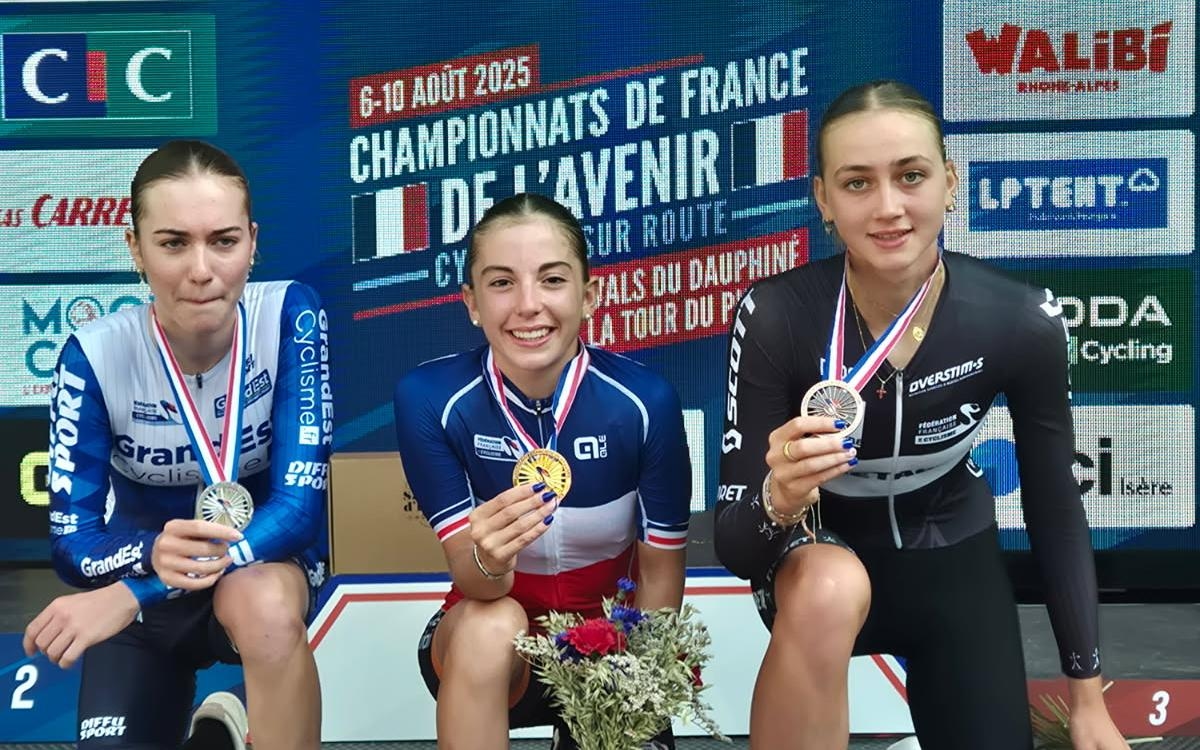 Cycling: Thaïs Poirier crowned French junior time trial champion