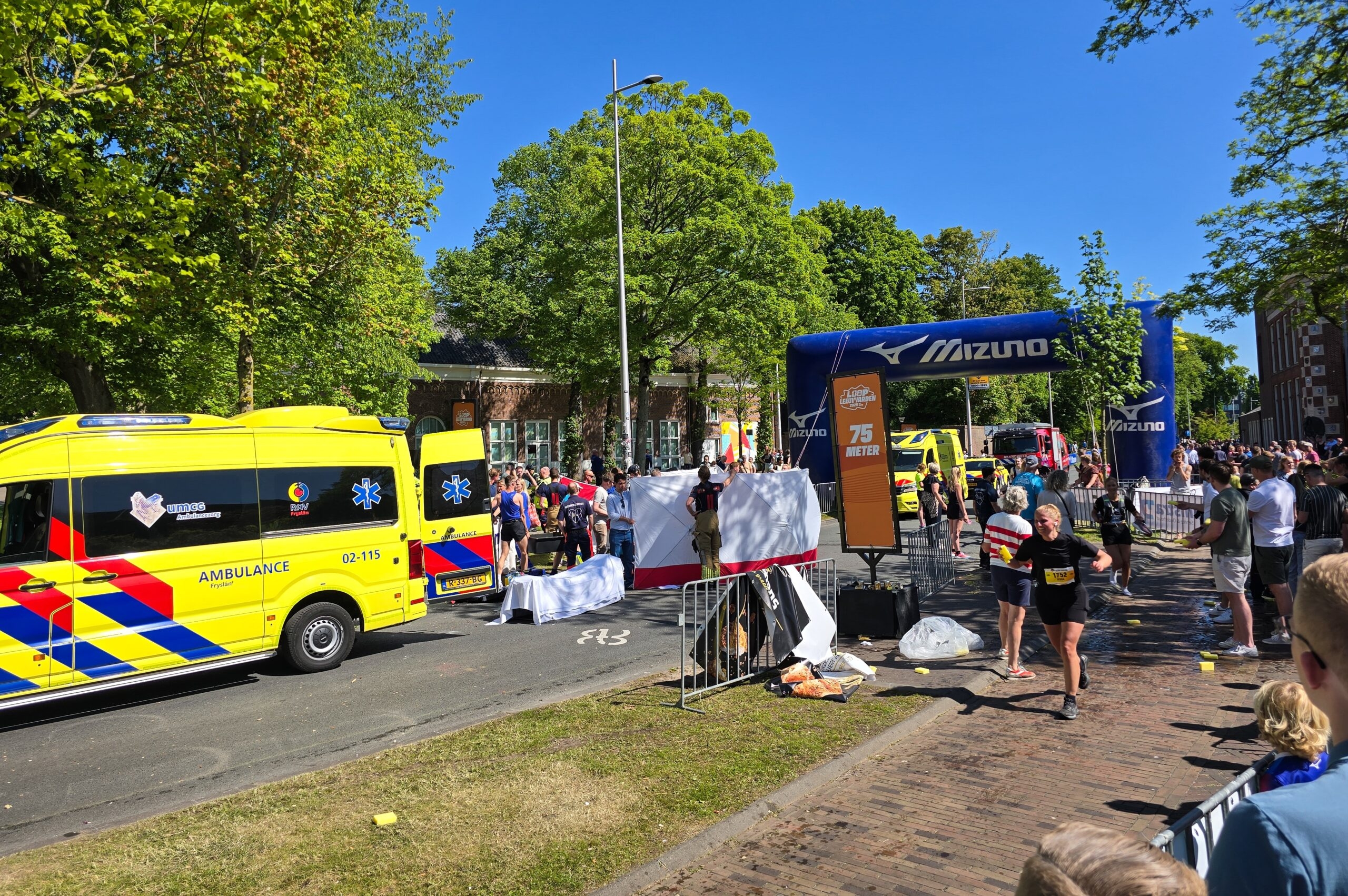 Se cancelan carreras de ruta tras la muerte de un corredor de media maratón de Leeuwarden