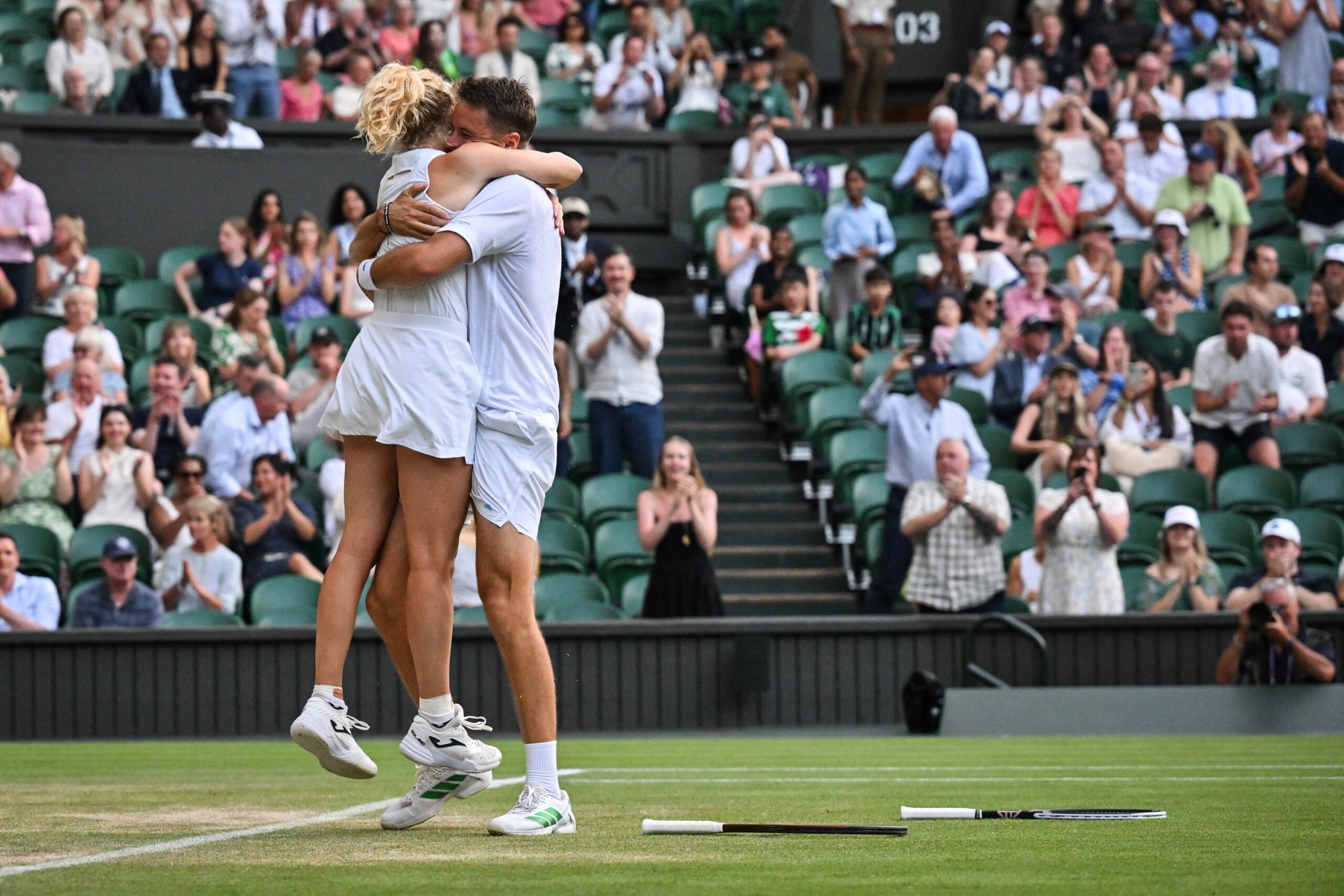 Sem Verbeek scrive la storia vincendo il doppio misto a Wimbledon
