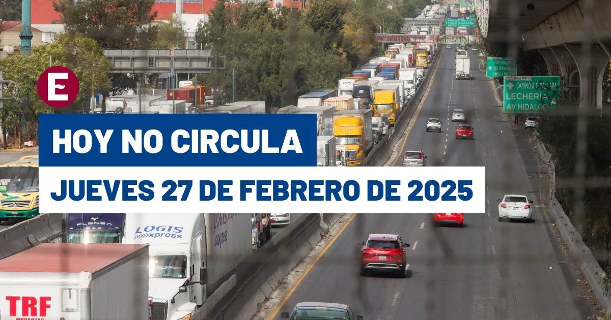 Aplica Doble: ¿Qué autos no circulan este jueves por Contingencia en CDMX y Edomex?