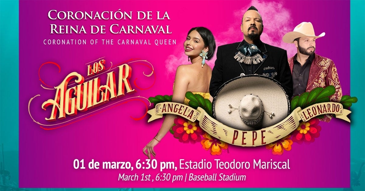 Los Aguilar and 90s Pop Tour arrive at the Mazatlan Carnival after Grupo Firme leaves