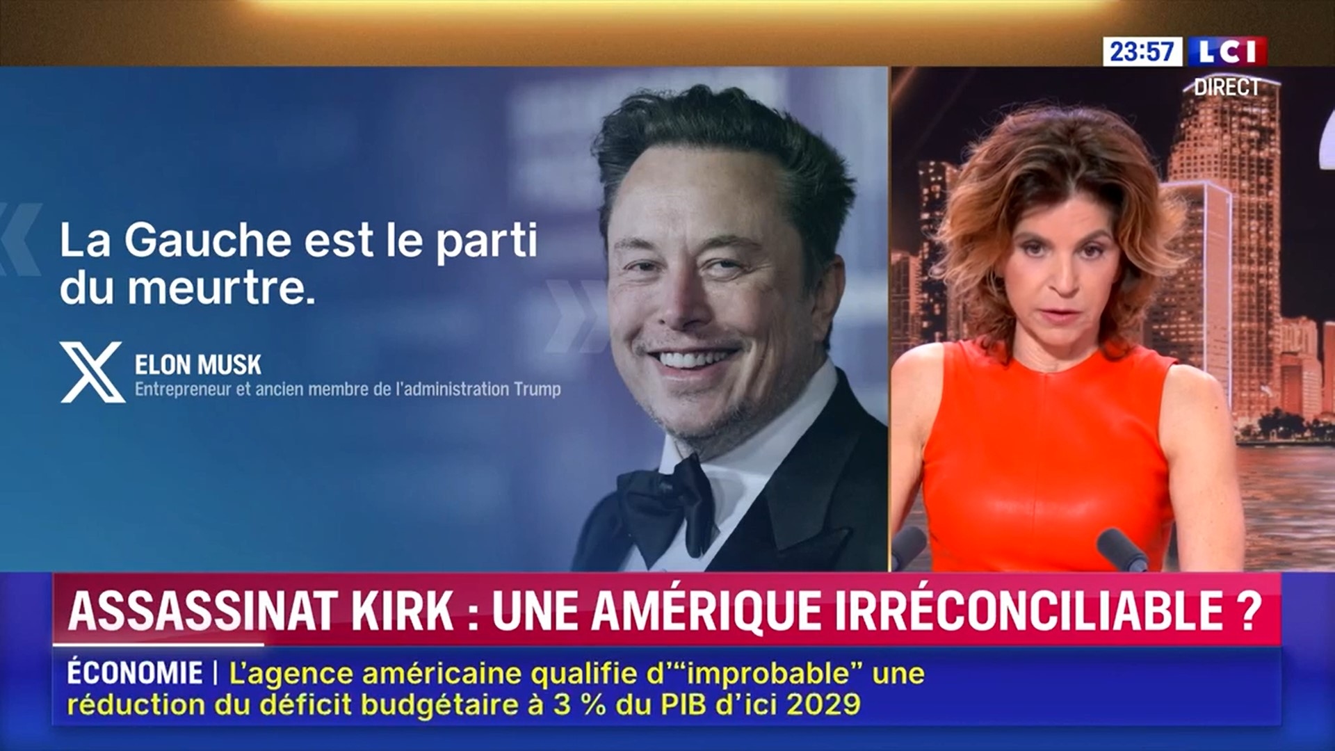 L’assassin antifasciste de Charlie Kirk qualifié de “bon Blanc de droite” sur LCI, le plein plateau acquiesce