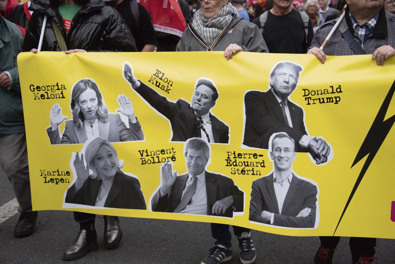 Op de 'vrijheidstop' lanceren Pierre-Édouard Stérin en Vincent Bolloré een vijandige overnamepoging voor de traditionele liberale rechterzijde
