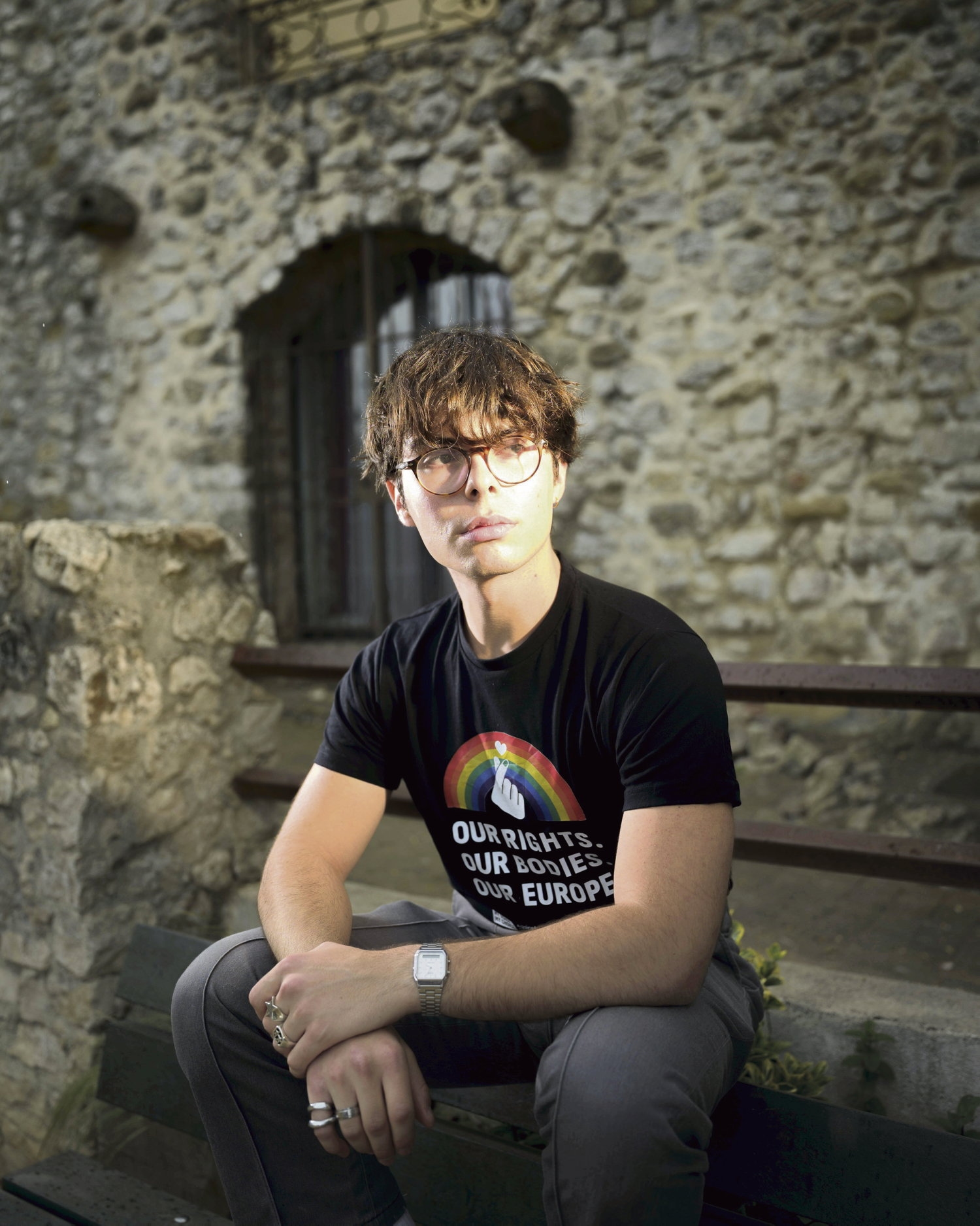 Mattéo Garguilo, voorvechter van de strijd tegen conversietherapie