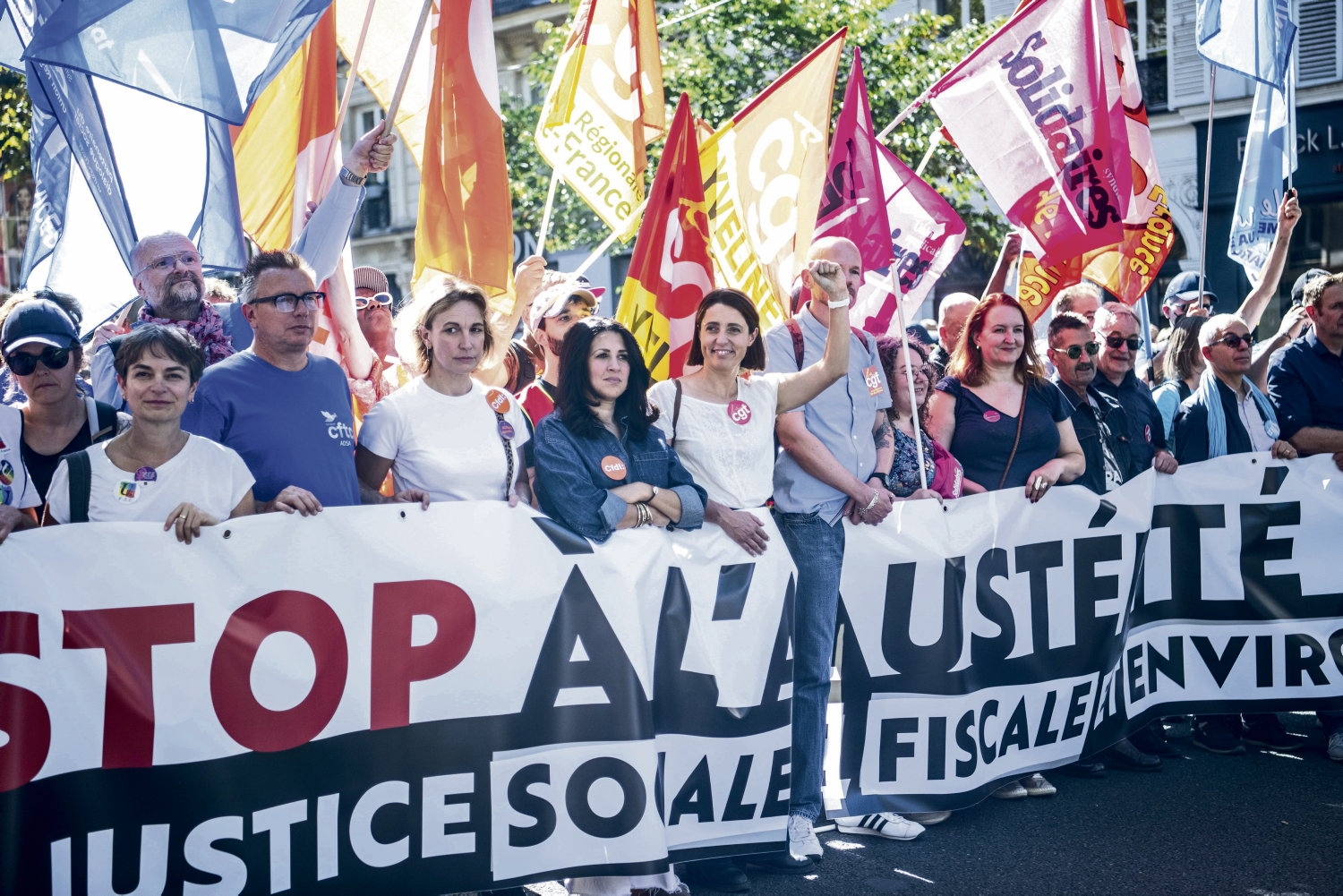 "We're not going home anytime soon": Anger and determination in the streets of Paris