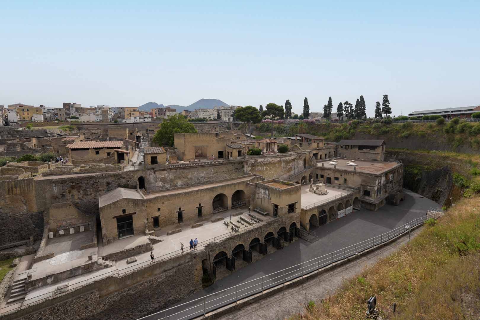 Archeologie: Meer dan 1.500 bezoeken aan Herculaneum in augustus