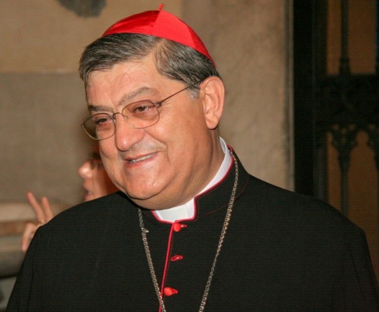 Premio Bartolo Longo al Club de Leones Napoli anfitrión con el Cardenal Crescenzio Sepe