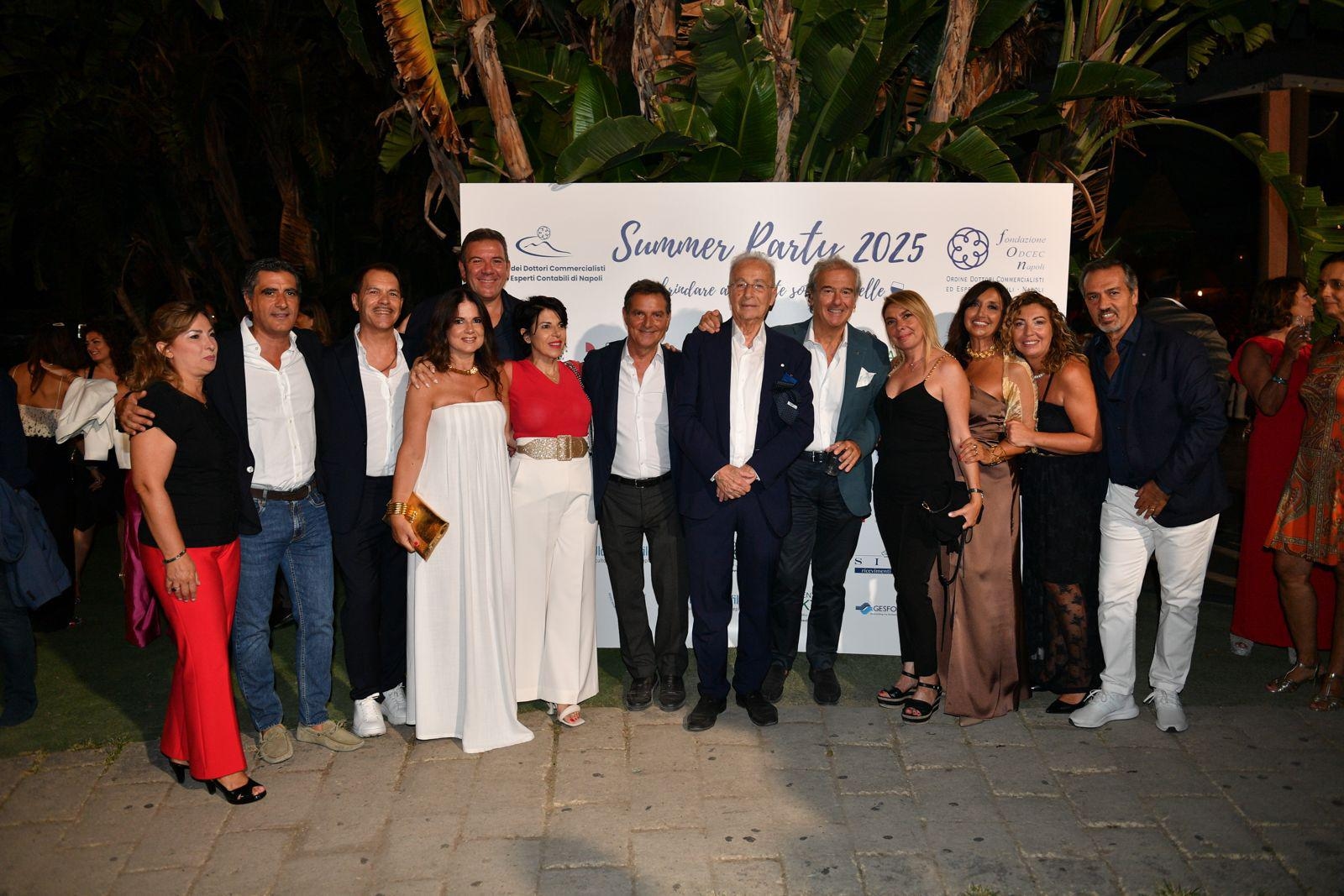 Eventi, oltre 1500 commercialisti partenopei al Summer Party 2025