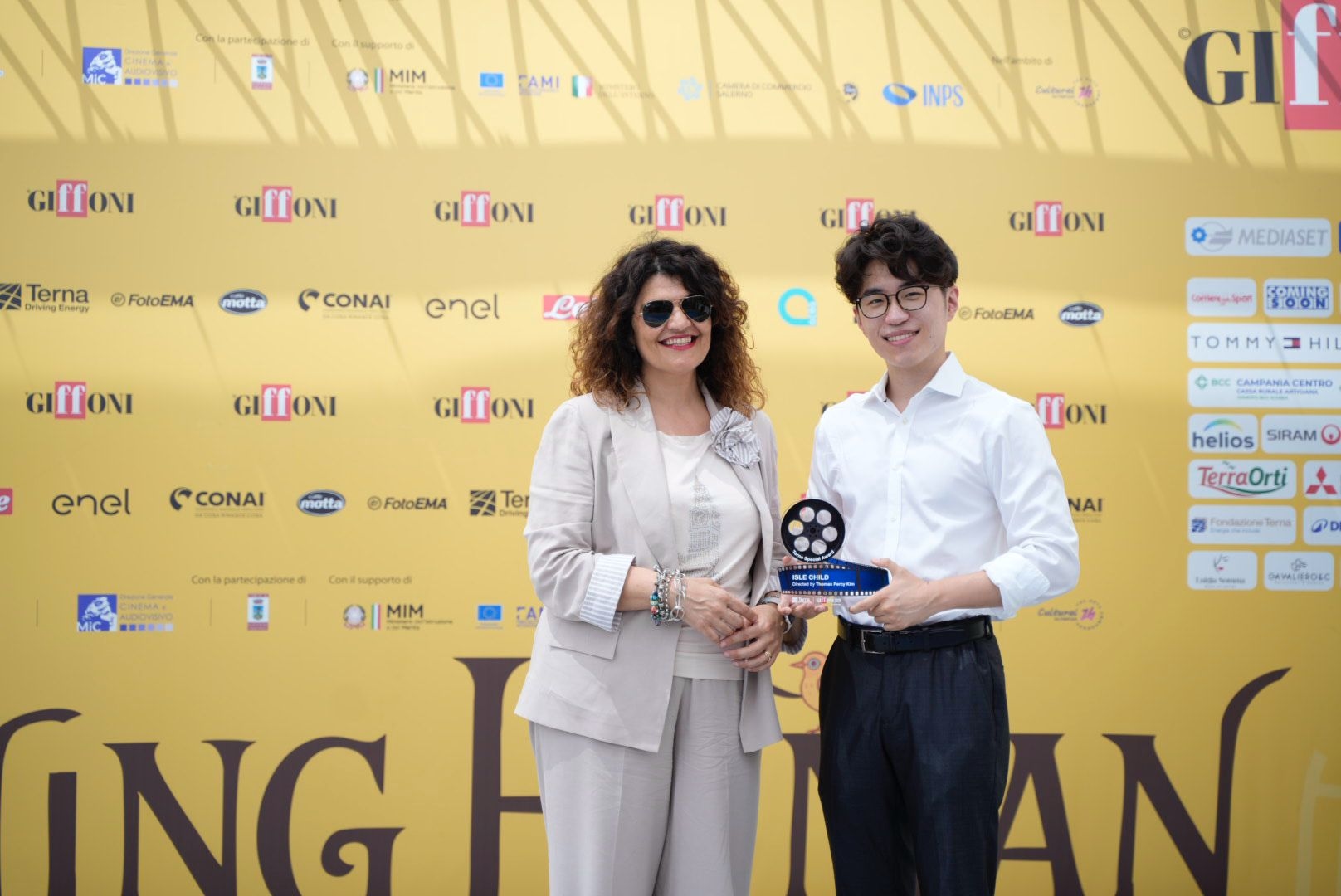 Giffoni Festival, Terna bekroont de film Isle Child, geregisseerd door de Koreaans-Amerikaan Thomas Percy Kim.