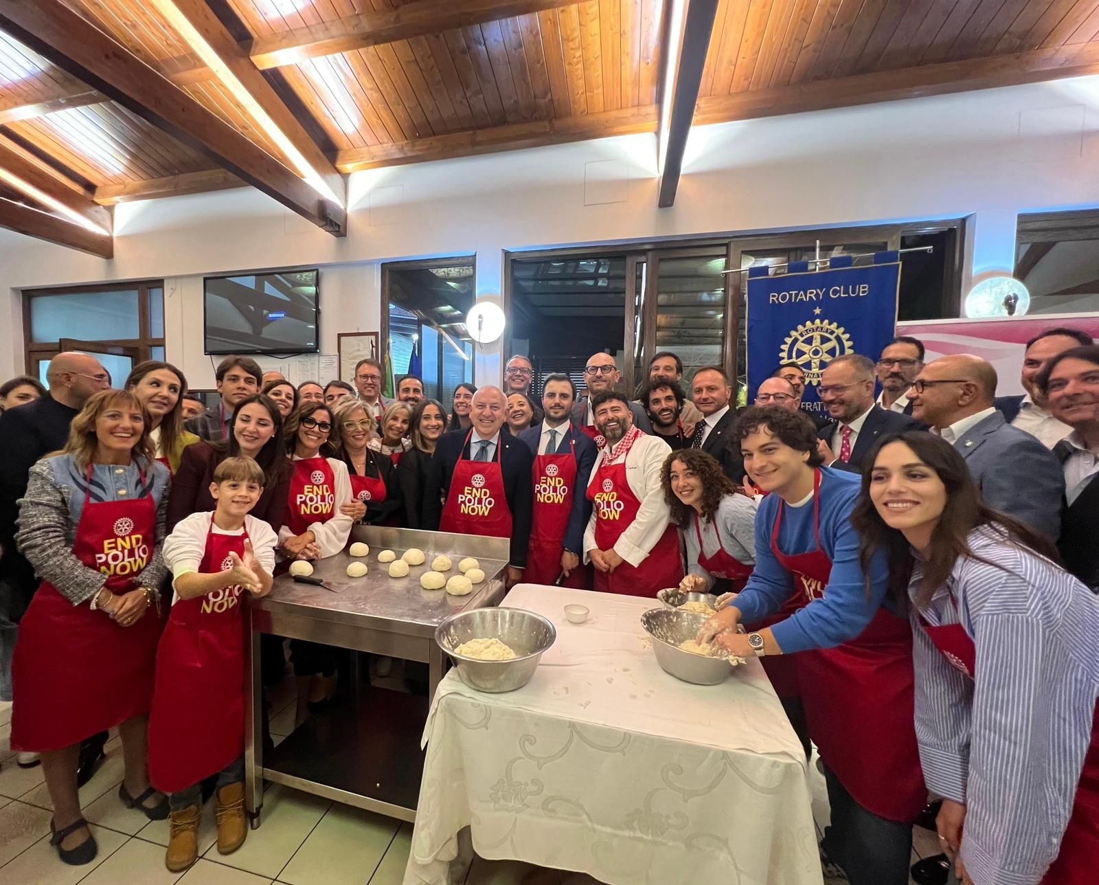 Solidarity: The Rotary Club of Afragola-Frattamaggiore "Porte di Napoli" is working towards a polio-free world.