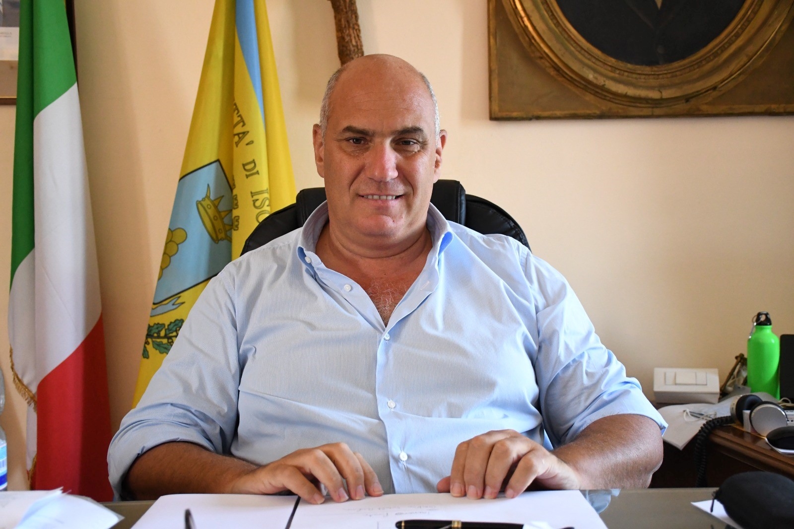 Taxiprotest: gemeente Ischia vindt het "buitensporig en ongerechtvaardigd".