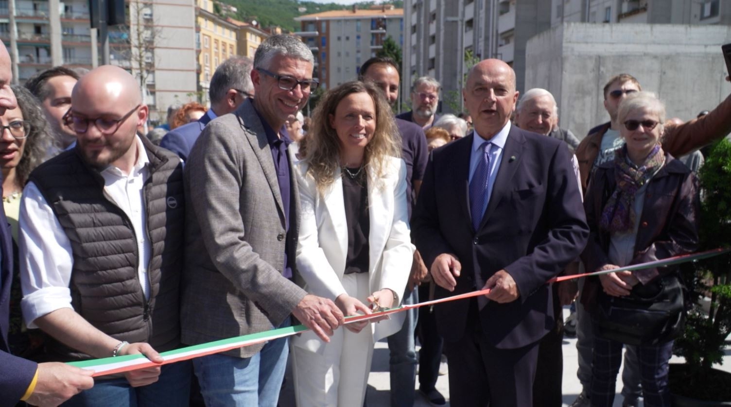 Régénération urbaine Roiano, un investissement de 10 millions d'euros inauguré