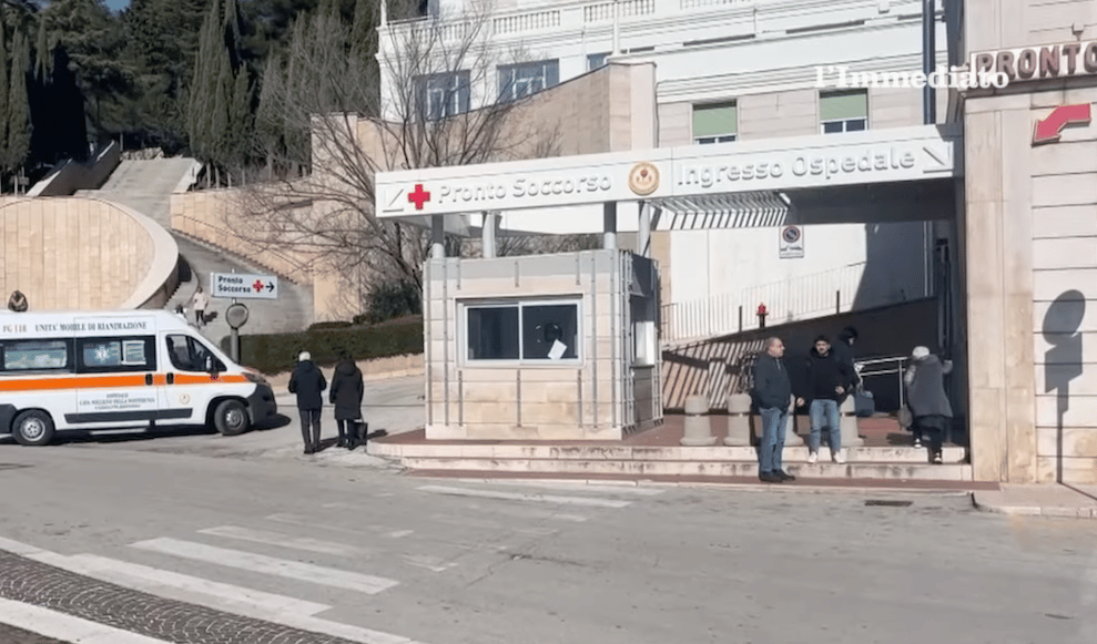 Carpino, a worker who fell from scaffolding and died after being hospitalized. Farewell to a 58-year-old worker.