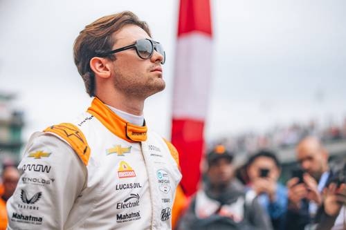 Pato O'Ward rückte in Indianapolis auf den dritten Platz vor
