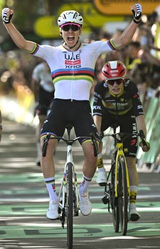 Pogacar gewinnt vierte Tour-Etappe