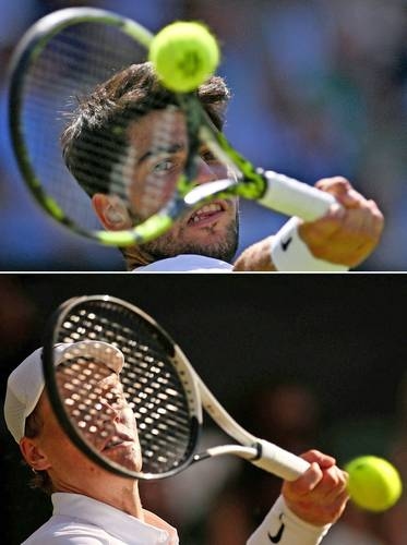 Jannik Sinner e Carlos Alcaraz se enfrentam na final de Wimbledon.