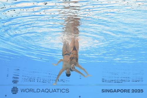 Joana Jiménez e Diego Villalobos hanno quasi raggiunto il podio a Singapore.