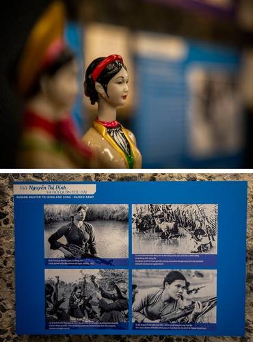 La mostra Long Hair Army rende omaggio alla lotta rivoluzionaria delle donne in Vietnam.