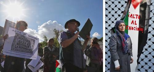 Evento culturale organizzato per la pace in Palestina