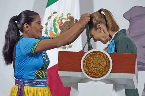 Sheinbaum lanceert "Unstoppable Mexico", een serie om inheemse atleten te promoten.