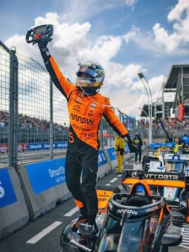 IndyCar serisinde ikinci olan Pato O'Ward