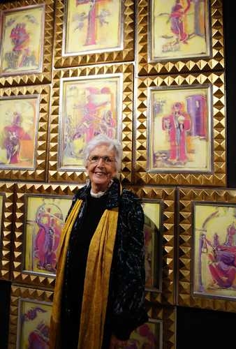 De penseelstreken van Carmen Parra 'geven een idyllische Mexicaanse sfeer' in San Lázaro