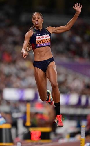 “Estou de volta”, diz Yulimar Rojas, rainha do salto triplo