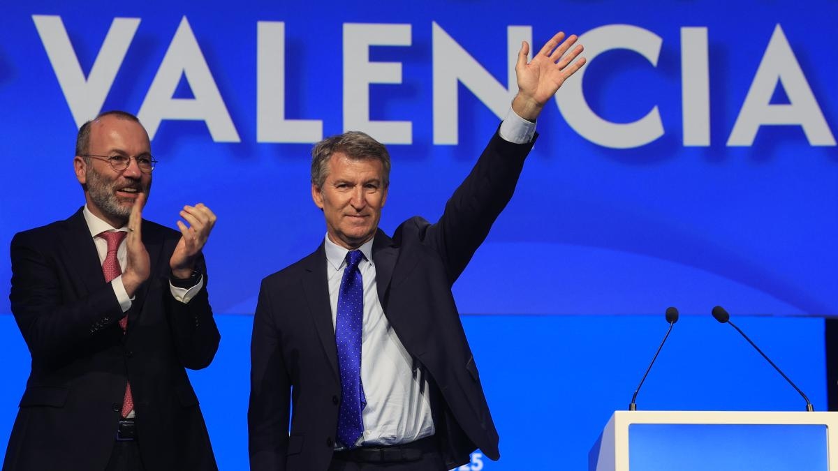 Feijóo closes the EPP congress and predicts change for Spain.