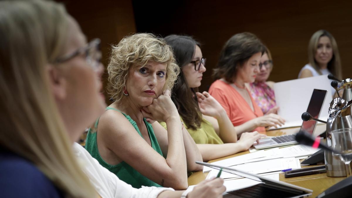 PP und Vox lehnen in einer heftigen Debatte über den Fall Ábalos die Maßnahmen der PSPV gegen die Prostitution ab.