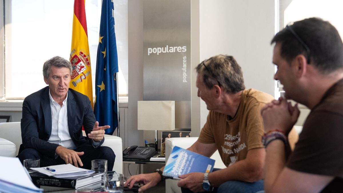 Feijóo media con le vittime del Dana ed evita di interrogare Mazón