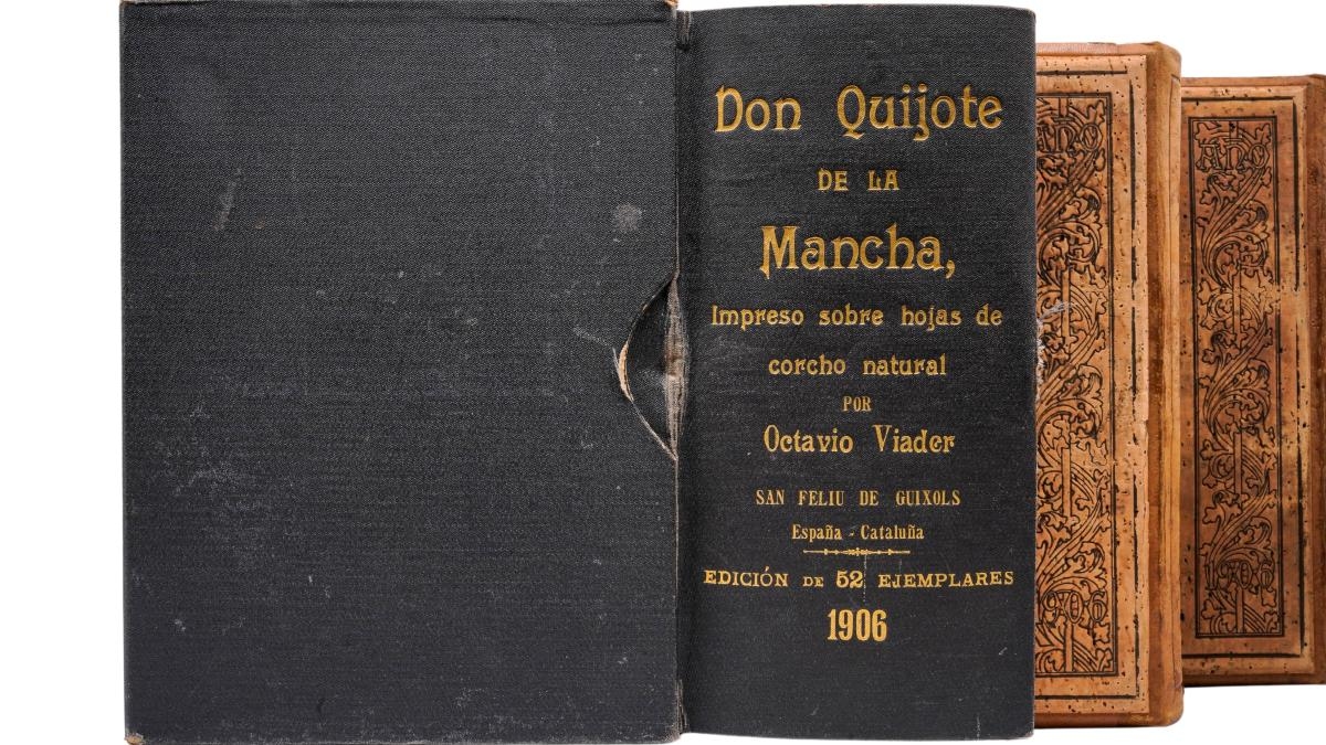 El 'Quijote' y sus ediciones de corcho