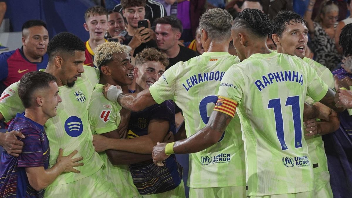 Barça przejmuje kontrolę nad szaleństwem, wygrywając w doliczonym czasie gry z Levante