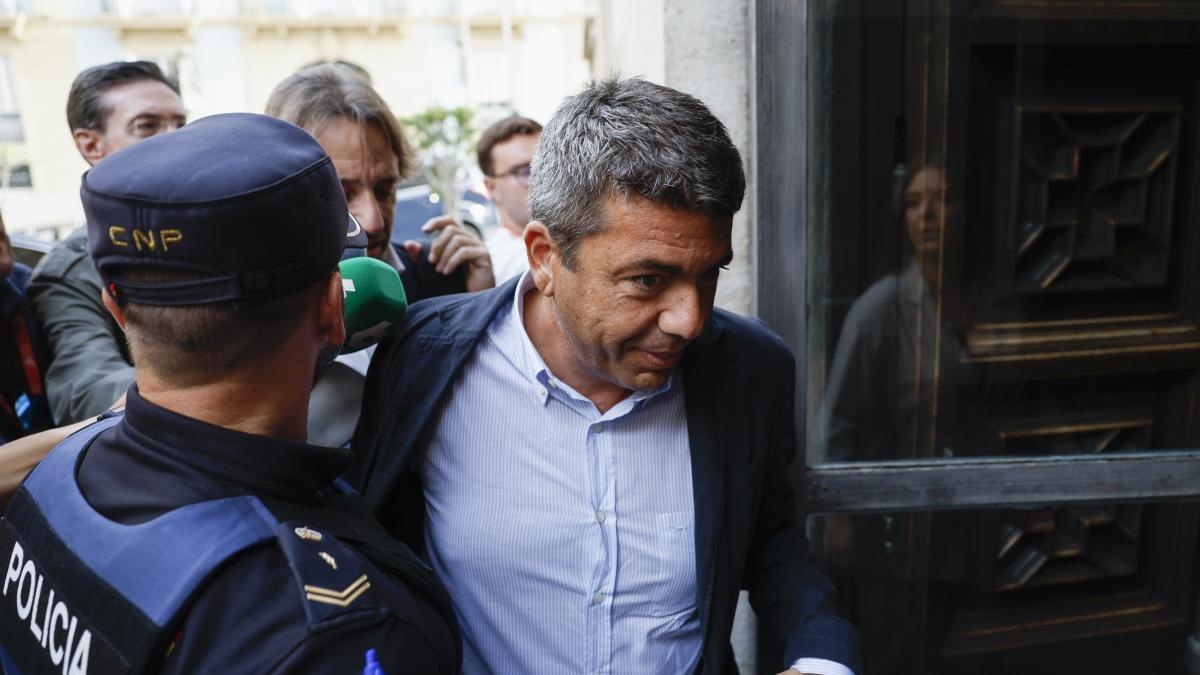 A esquerda convocará Vilaplana ao Congresso após a carta que questiona Carlos Mazón.