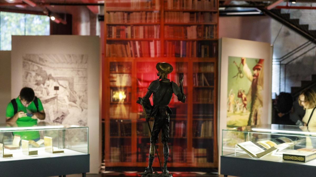 Peralada, muhteşem Cervantes koleksiyonunu Madrid'deki Belçika Kereste Fabrikasına getiriyor.