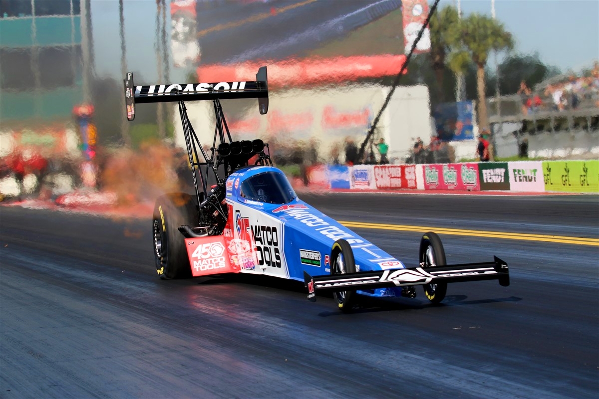 TOP FUEL REIGNING CHAMP ANTRON BROWN LOOKS TO CONQUER BRISTOL