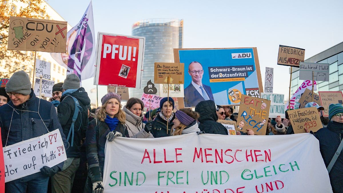 "Extremely worrying": Union torments Bundestag with hundreds of questions about demo financing