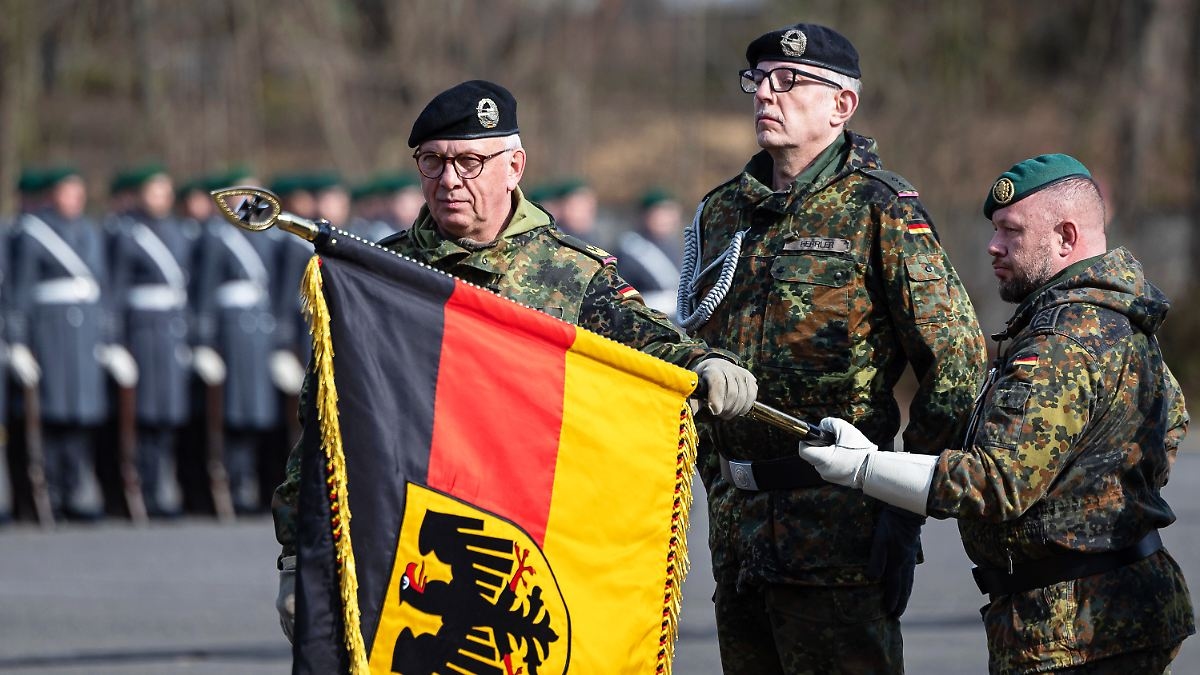 Nuevo servicio militar: el comandante ve que la Bundeswehr está llegando al límite de su voluntariedad