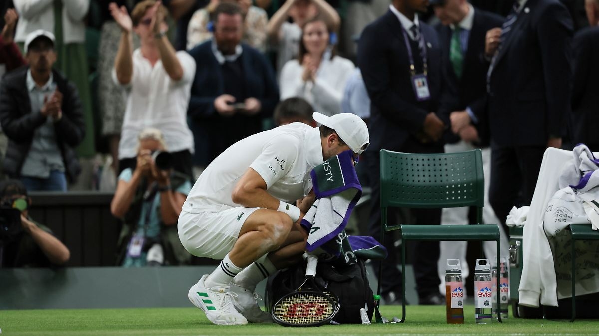 Niesamowita tragedia: Okrutny koniec: Najgorsze łzy Dimitrowa wstrząsnęły Wimbledonem