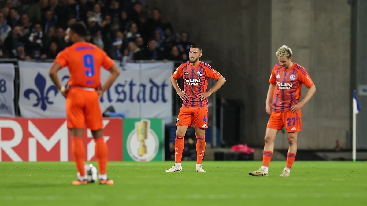 Darmstadt beendet Pokalreise: Schalke 04 bekommt tüchtig einen auf die Mütze