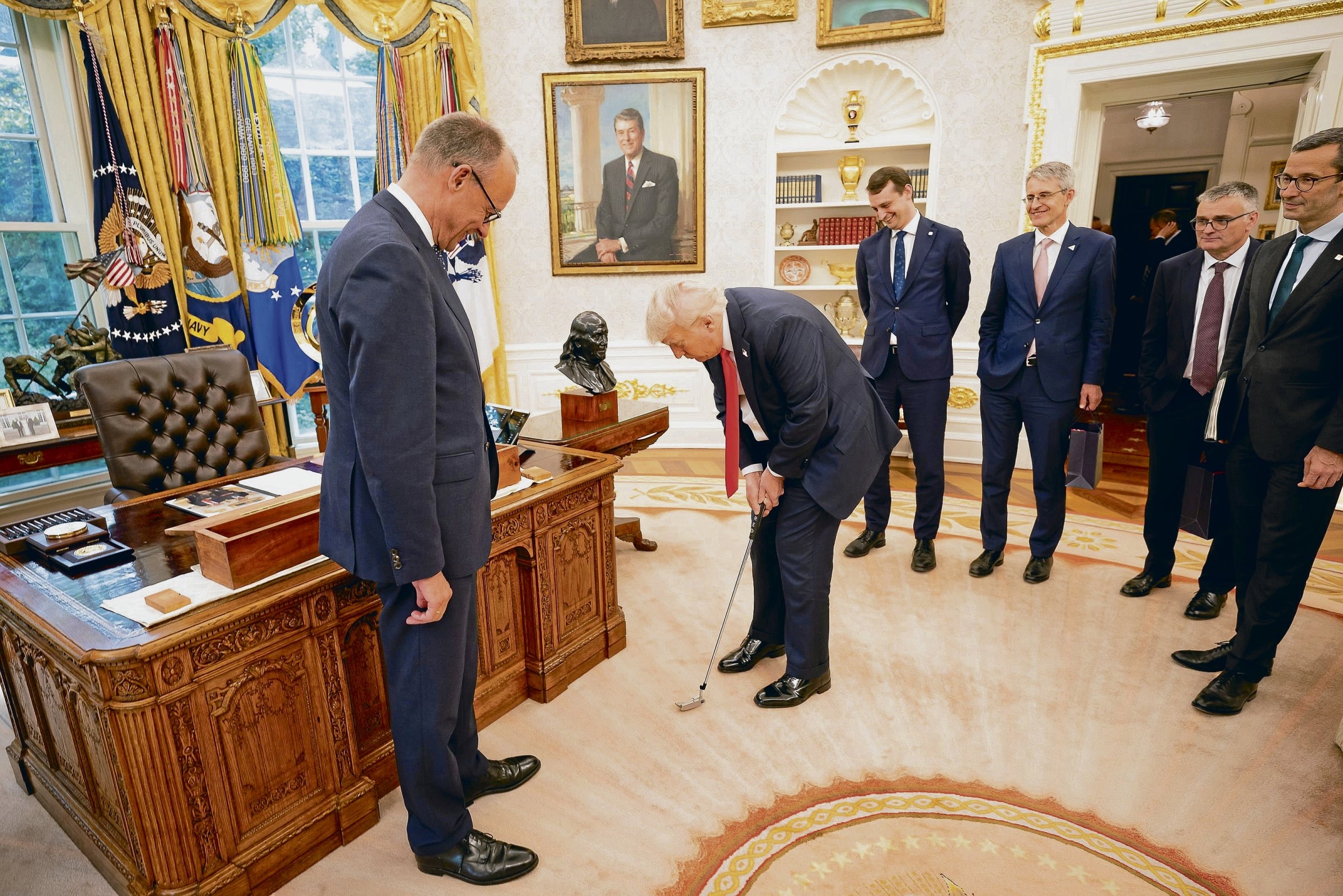 Merz visits Trump | Merz's visit to Washington turns into a failure