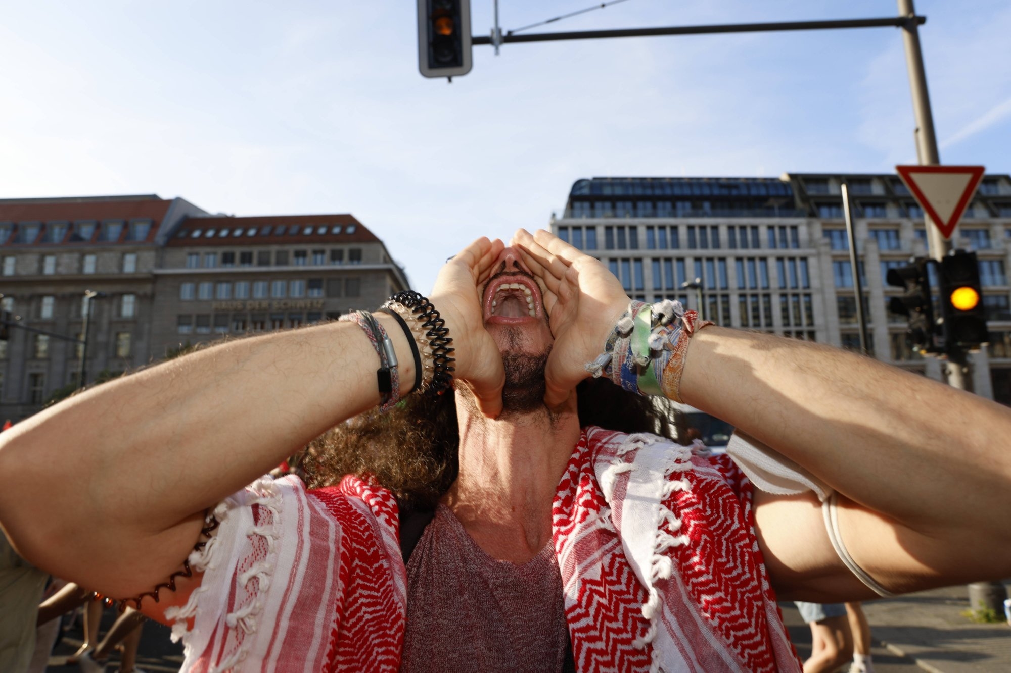İsrail'in Gazze'deki savaşı | Berlin'deki Filistin gösterisi: Savaşa karşı birlikte