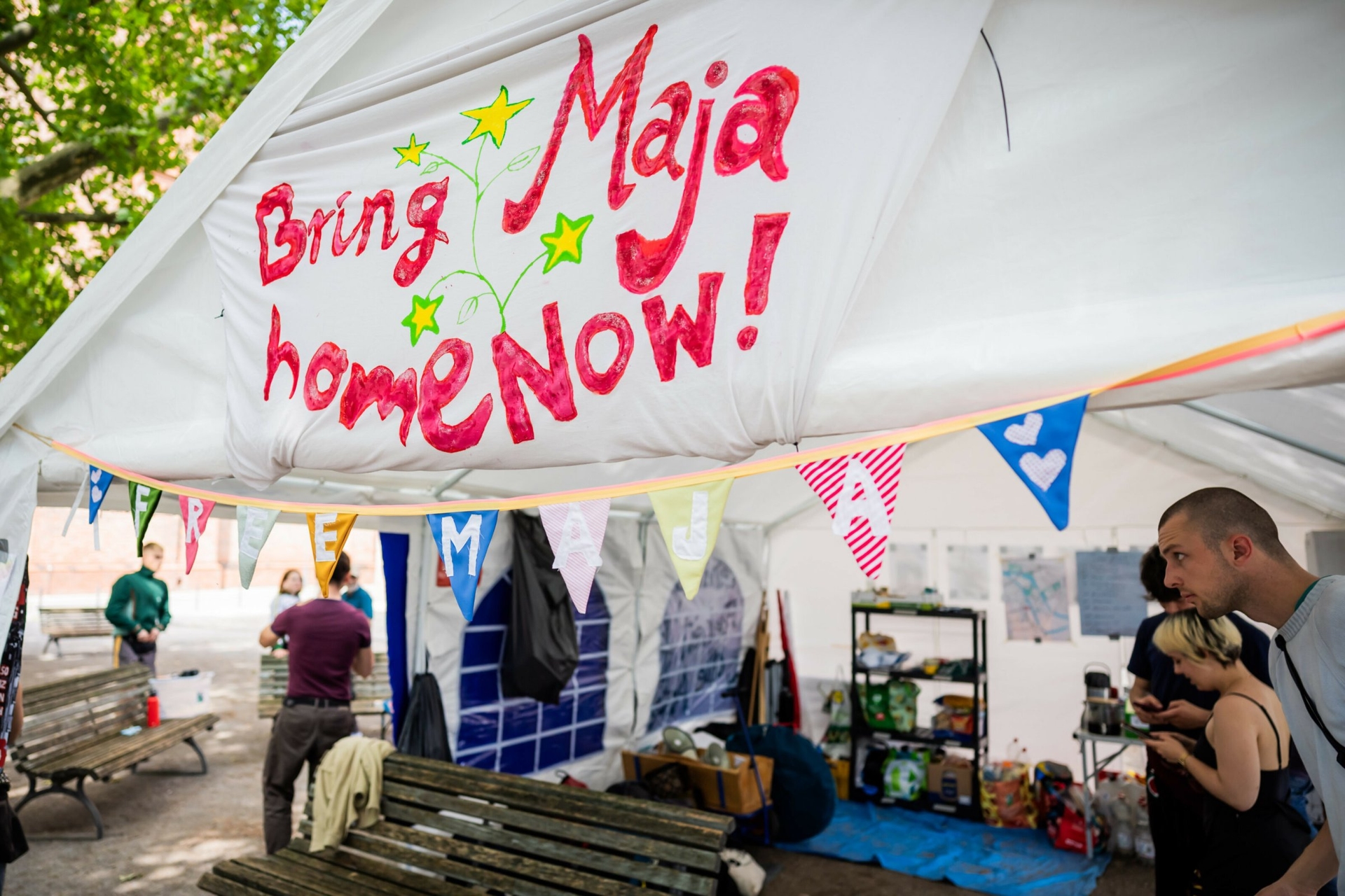 Complejo de Budapest | "Campamento de Acción para Salvar a Maja": El campamento termina, la lucha continúa