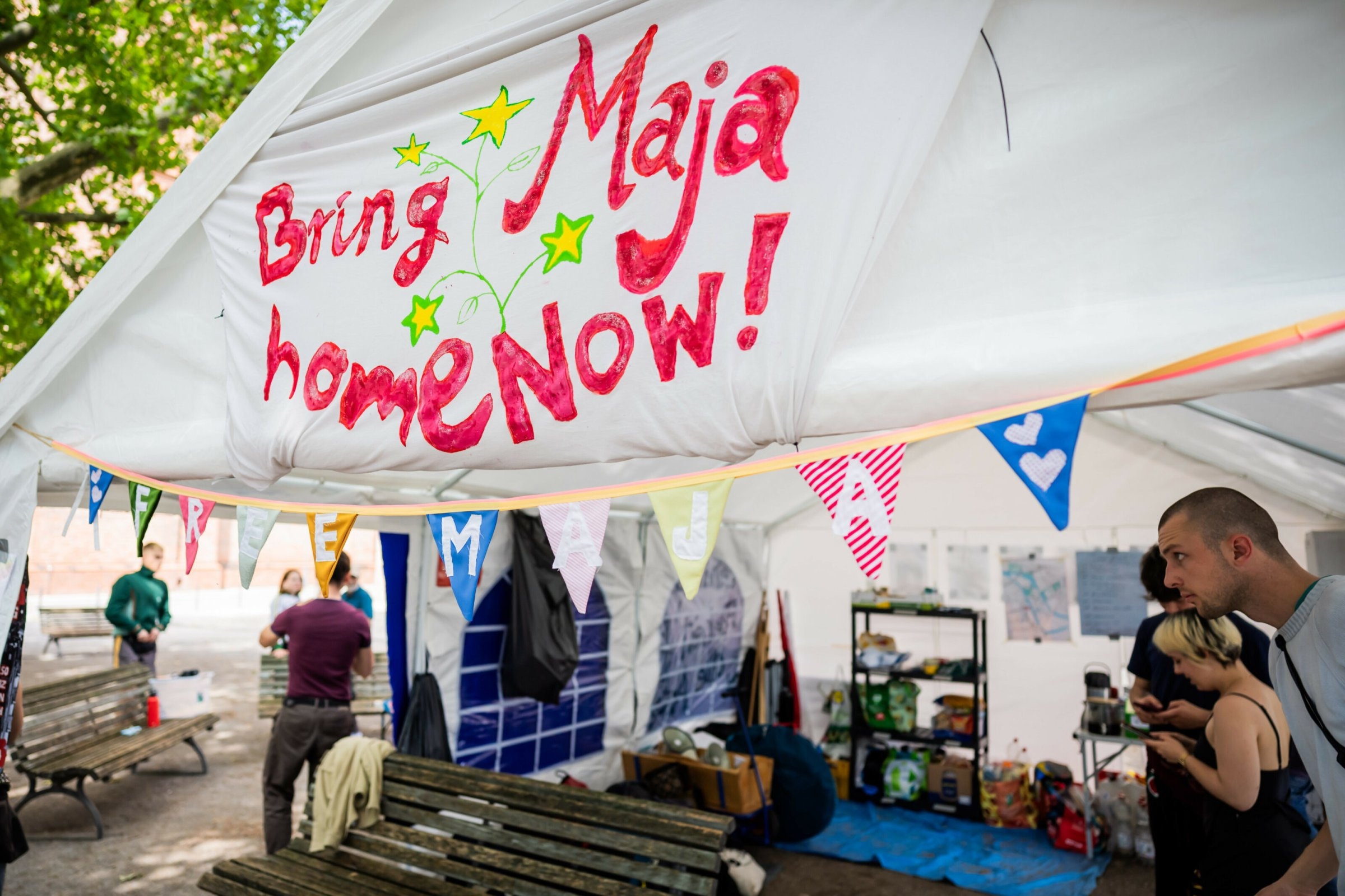Complejo de Budapest | "Campamento de Acción para Salvar a Maja": El campamento termina, la lucha continúa