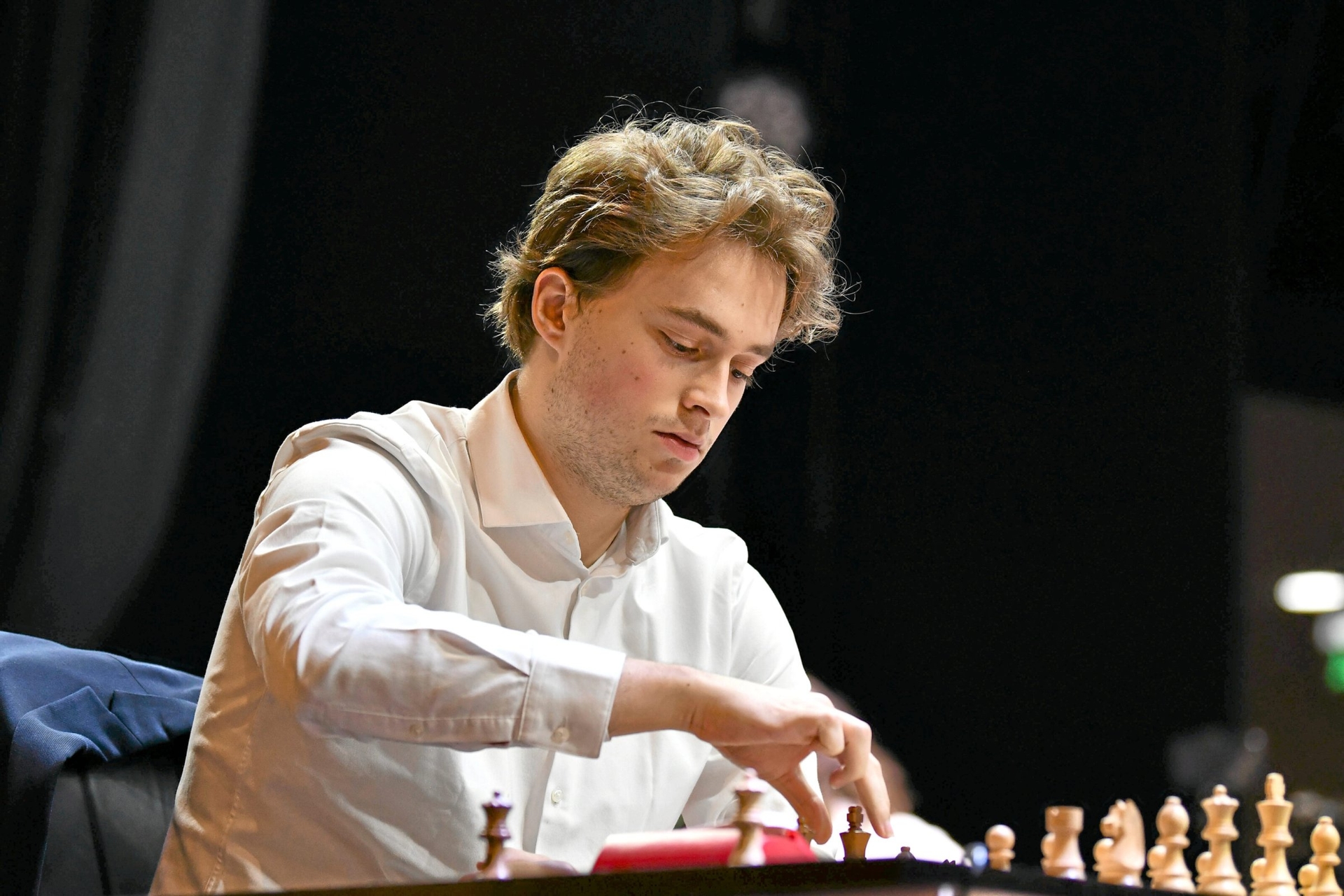 Schach | Vincent Keymer beim Grand Swiss: Feuerwerk auf dem Schachbrett