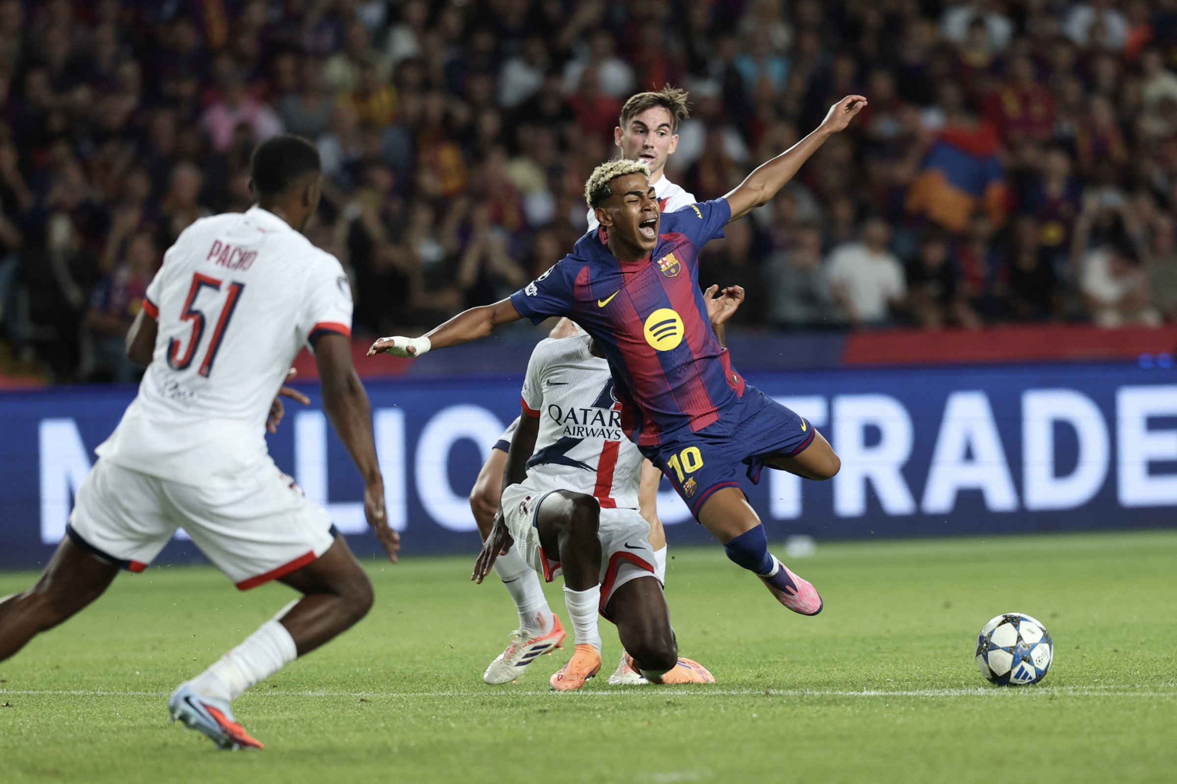 Liga Mistrzów | Paris Saint Germain spowalnia Barçę