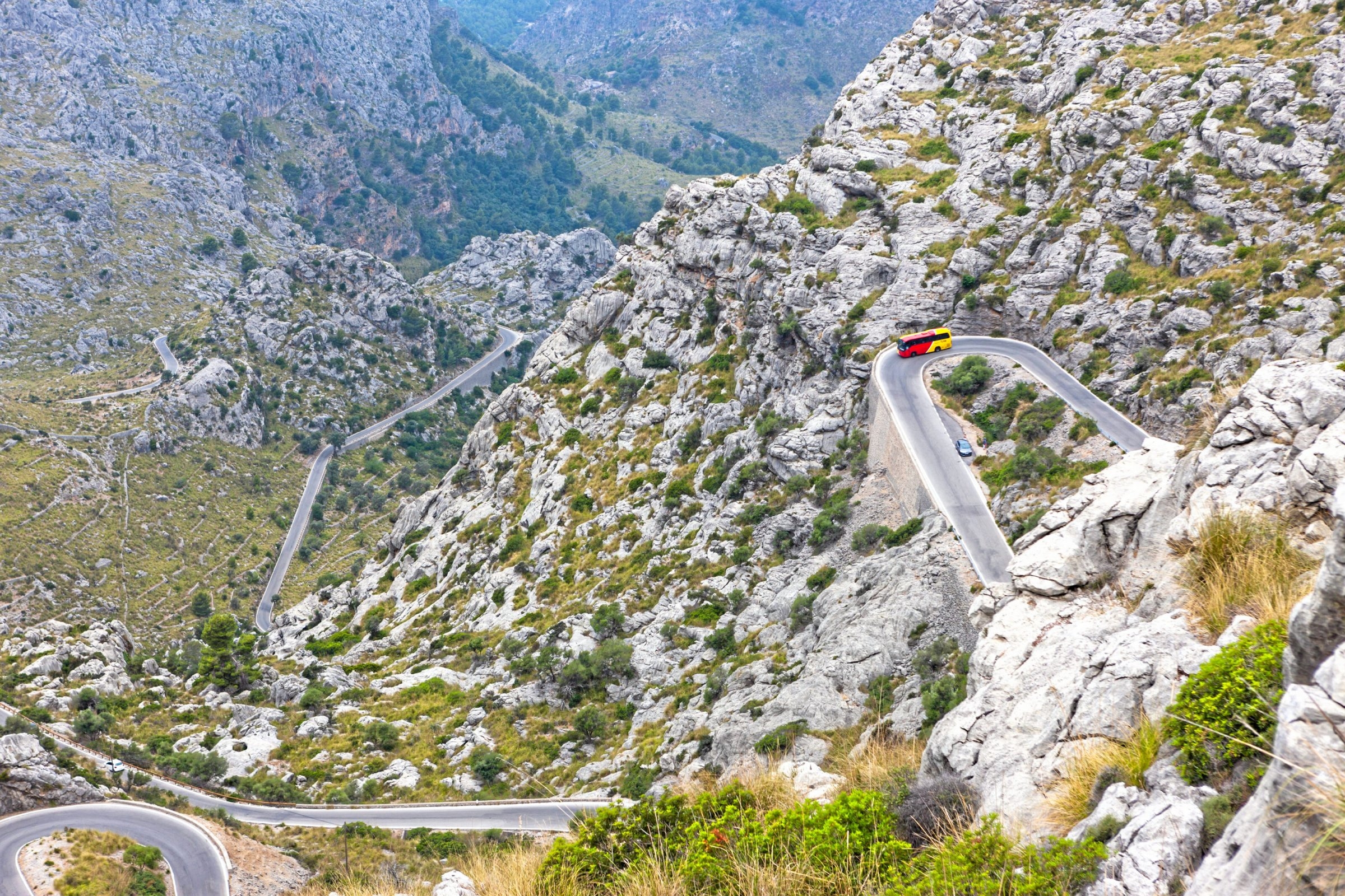 İspanya | Mallorca'da bir toplu taşıma otobüsünde – ve keyifle.