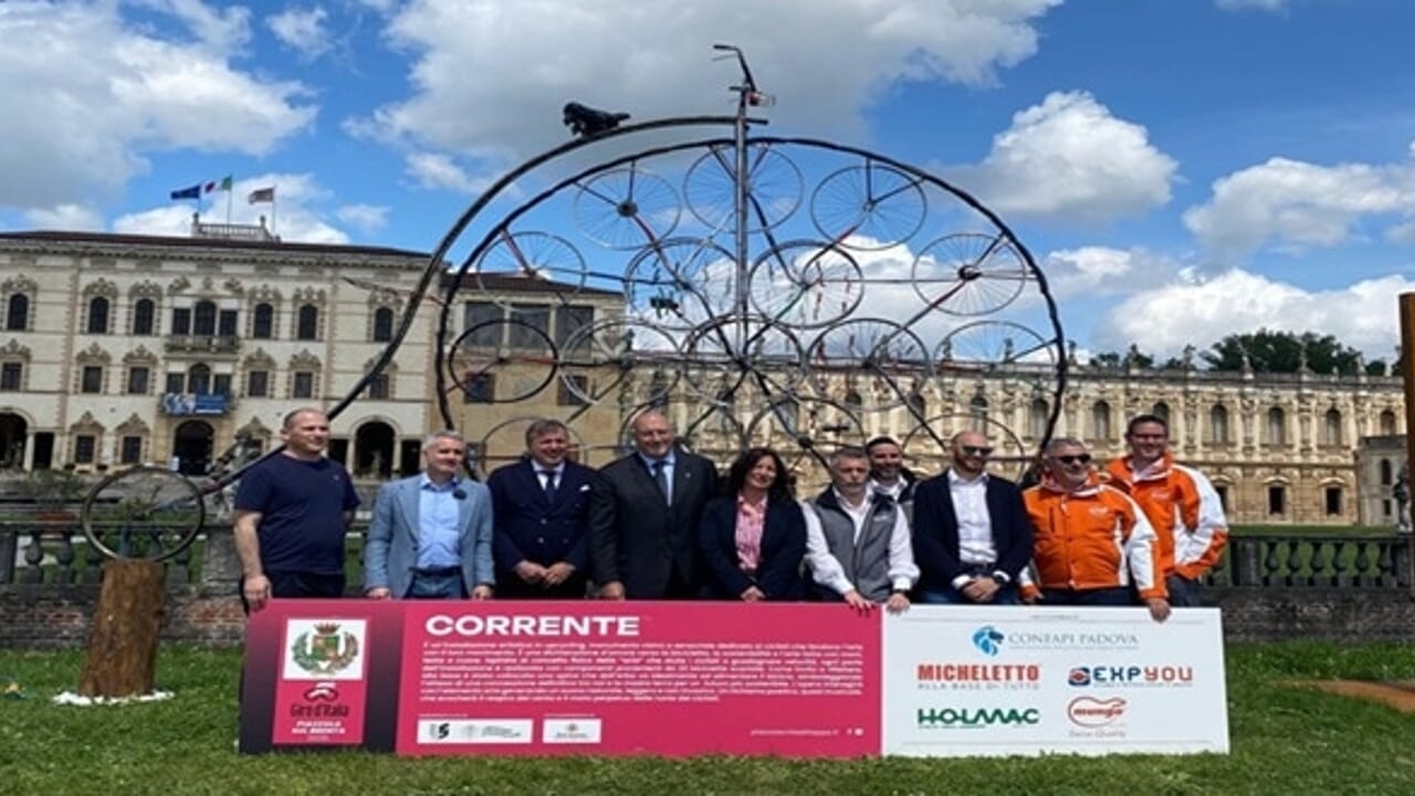 A la espera del Giro de Italia: la "Corrente" llega a Piazzola sul Brenta