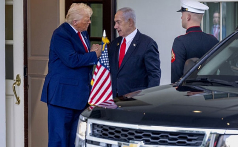 Netanyahu also reports media reports about the growing discord between Vegas and Trump