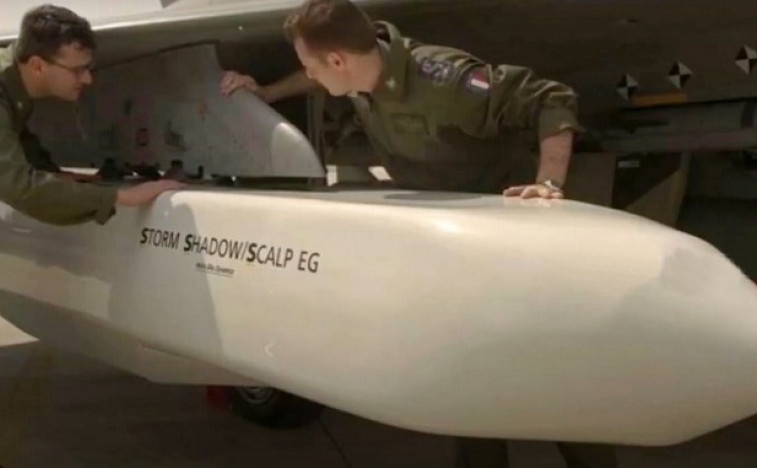 Gli ucraini armati con un missile Storm Shadow hanno attaccato Dovetsk