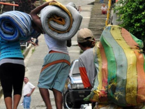 Colombia, entre los tres países con más desplazados del mundo: cuáles son los otros 2